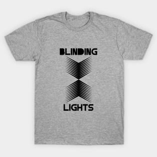 Blinding Lights, black T-Shirt